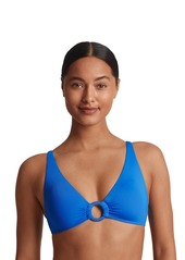 Lauren Ralph Lauren Women's Macrame-Ring Bikini Top - Persimmon