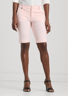 Lauren Ralph Lauren Women's Mid-Rise Slim Shorts - Pink Opal