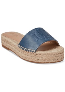 Lauren Ralph Lauren Women's Polly Espadrille Flat Sandals - Indigo Dusk