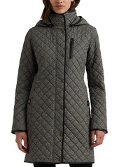 Lauren Ralph Lauren Women's Quilted Coat - Pinot Noir