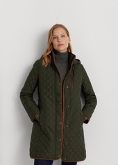 Lauren Ralph Lauren Women's Quilted Coat - Dk Navy