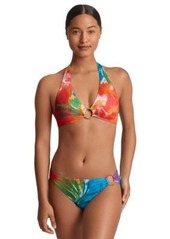 Lauren Ralph Lauren Womens Rattan O Ring Bikini Top Bottoms