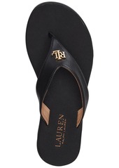Lauren Ralph Lauren Women's Regina Flip Flop Sandals - Black