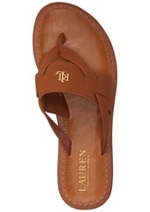 Lauren Ralph Lauren Women's Rosalind Thong Sandals - Tan