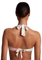 Lauren Ralph Lauren Women's Ruffled Floral-Print Bikini Top - Multi