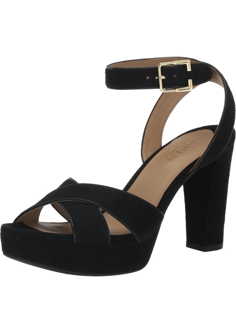 Lauren Ralph Lauren Women's Sasha Suede Platform Sandal