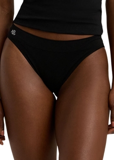 Lauren Ralph Lauren Women's Seamless Stretch Jersey Bikini Brief Underwear 4L0011 - Light Truffle
