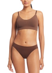 Lauren Ralph Lauren Women's Seamless Stretch Jersey Bikini Brief Underwear 4L0011 - Light Truffle