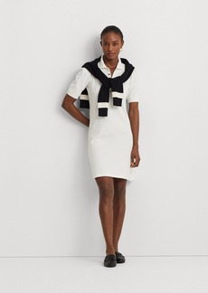 Lauren Ralph Lauren Women's Short-Sleeve Polo Dress - White