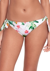 Lauren Ralph Lauren Women's Side-Tie Floral-Print Hipster Bikini Bottoms - Multi
