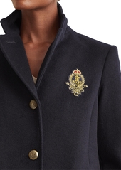 Lauren Ralph Lauren Women's Single-Breasted Peacoat - Regal Navy