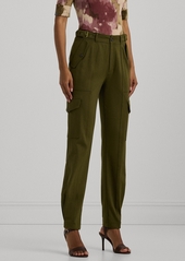 Lauren Ralph Lauren Women's Tapered Cargo Pants - Green