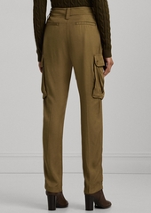 Lauren Ralph Lauren Women's Tapered Cargo Pants - Honey Tan