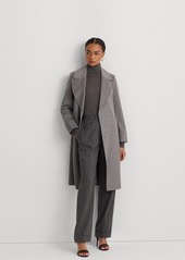 Lauren Ralph Lauren Women's Wool Blend Belted Wrap Coat - New Vicuna