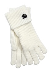 Lauren Ralph Lauren Woven Scarf, Knit Glove and Hat Boxed Gift Set - Cream stewart