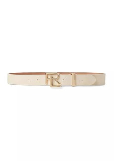 Ralph Lauren Leather Logo Belt
