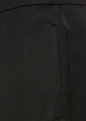 Ralph Lauren Linen Blend Split Wide Pants