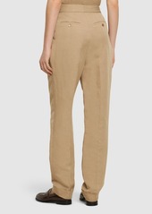 Ralph Lauren Linen Blend Straight Pants
