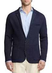 Ralph Lauren Linen-Blend Two-Button Blazer