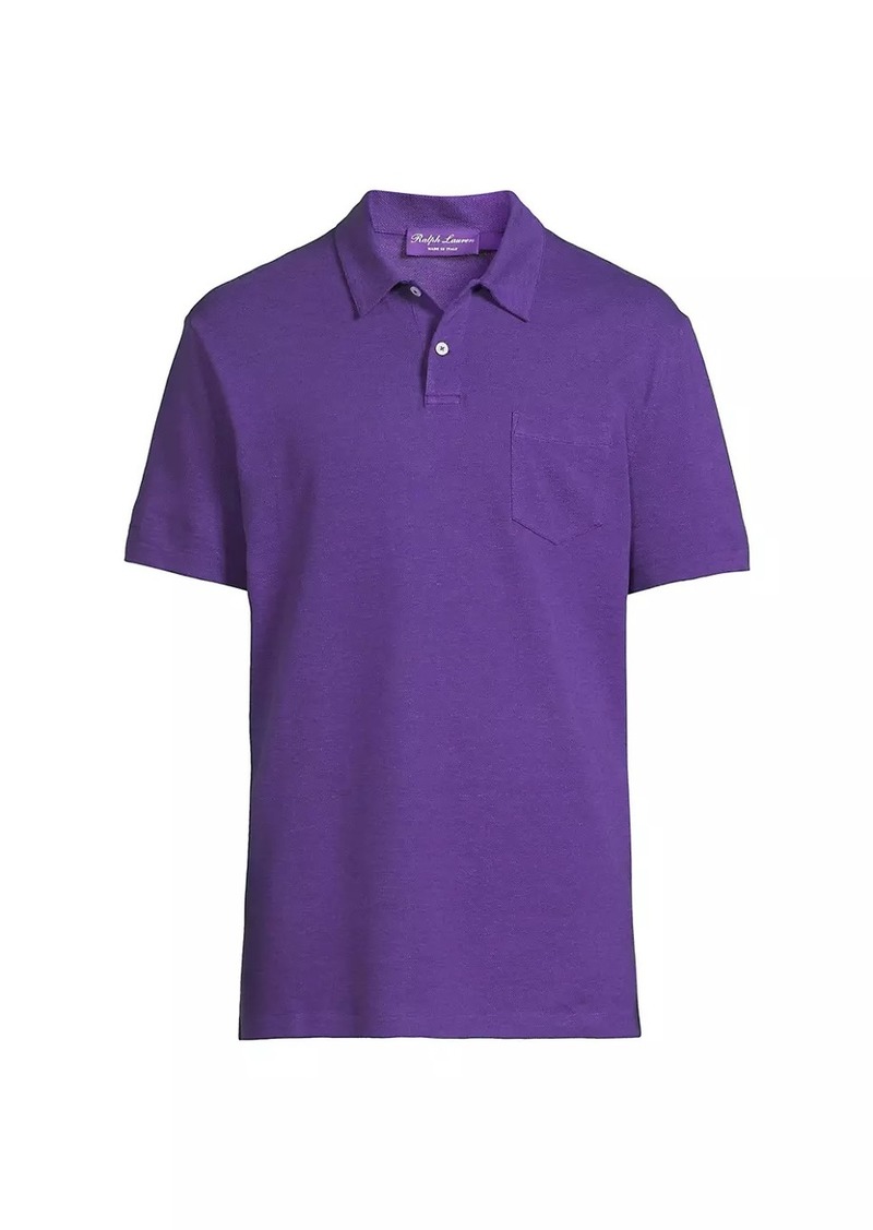 Ralph Lauren Linen-Cotton Polo Shirt