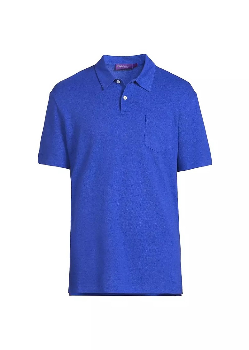 Ralph Lauren Linen-Cotton Polo Shirt