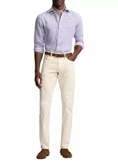 Ralph Lauren Linen Glen-Check Sport Shirt