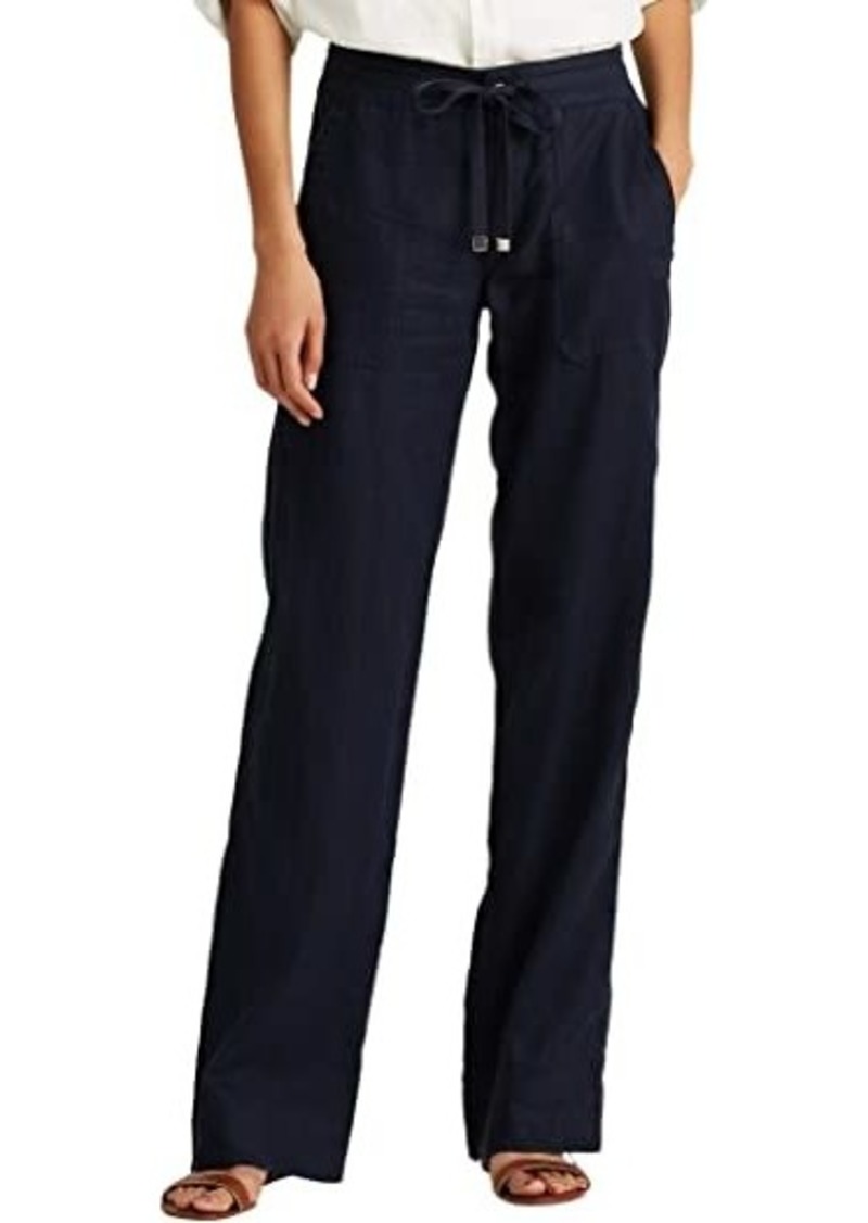 Ralph Lauren Linen Wide-Leg Pants