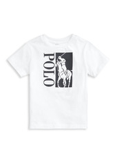 Ralph Lauren Little Boy's & Boy's Logo Cotton Jersey T-Shirt