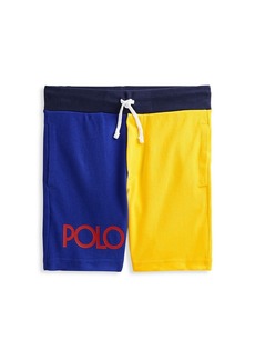Ralph Lauren: Polo Little Boy's Colorblock Cotton Mesh Shorts