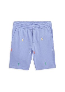 Ralph Lauren Little Boy's Embroidered Drawstring Shorts