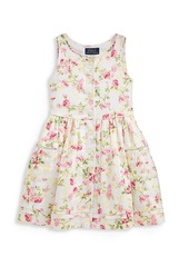 Ralph Lauren Little Girl's & Girl's Floral Fit-&-Flare Dress
