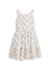 Ralph Lauren: Polo Little Girl's & Girl's Floral Seersucker Dress