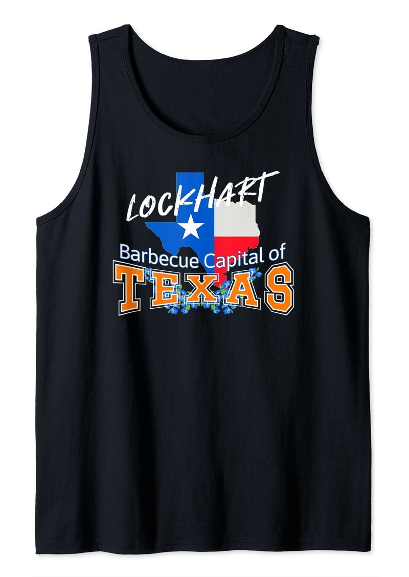 Ralph Lauren Lockhart Texas Nicknamed the "Barbecue Capital of Texas" Tank Top