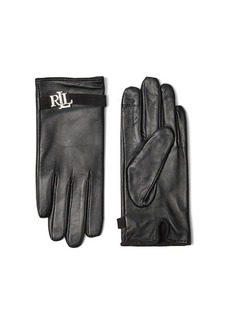 Ralph Lauren Logo Belt Leather Glove