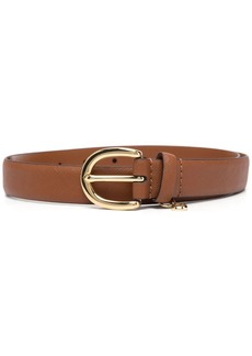 Ralph Lauren logo charm buckled belt
