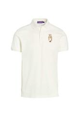 Ralph Lauren Custom Slim Fit Polo Bear Polo Shirt