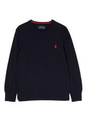 Ralph Lauren logo-embroidered sweatshirt