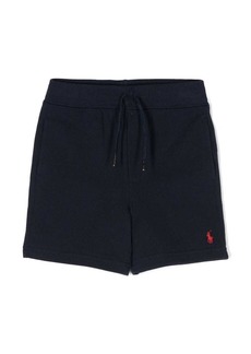Ralph Lauren logo-embroidered cotton shorts