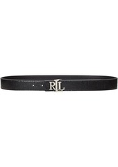 Ralph Lauren Logo Reversible Lizard-Embossed Belt