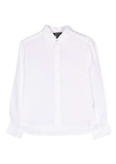 Ralph Lauren long-sleeve linen-flax shirt