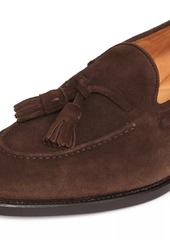 Ralph Lauren Luther Tasseled Suede Loafers