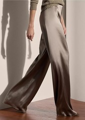 Ralph Lauren Lux Stretch Satin Trousers