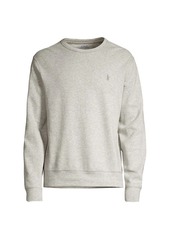 Ralph Lauren Polo Luxury Spa Knit Logo Crew Sweatshirt