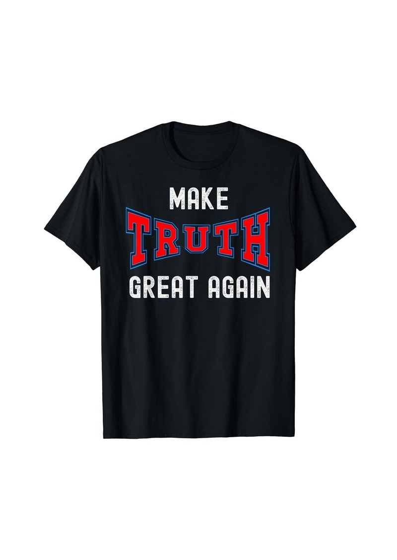 Ralph Lauren Make Truth Great Again - Grunge Design T-Shirt