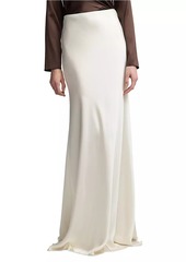 Ralph Lauren Masina Satin Maxi Skirt