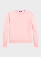 Ralph Lauren Men's Fine-Gauge Cotton Sweater