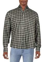 Ralph Lauren Mens Plaid Soft Stretch Button-Down Shirt