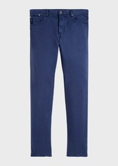 Ralph Lauren Men's Slim Fit Stretch Linen-Cotton Jeans