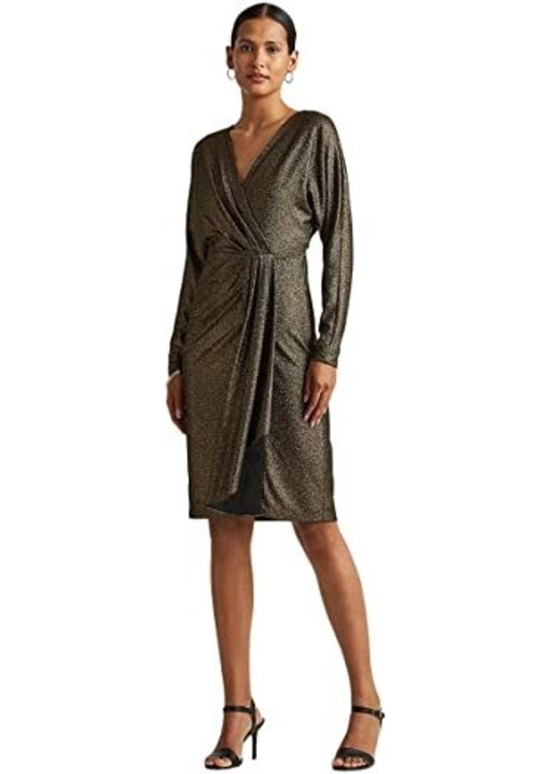 Ralph Lauren Metallic Jacquard Dress
