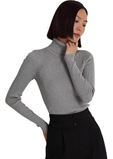 Ralph Lauren Metallic Turtleneck Sweater
